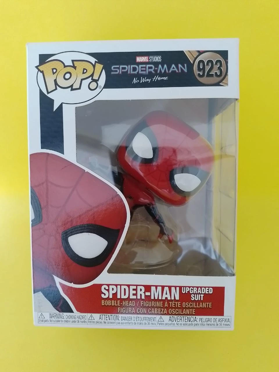 Funko Pop! Marvel Spider-Man No Way Home - Spider-Man Upgraded Suit #923 - Novo